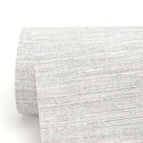 Cogon Grey Distressed Texture Wallpaper with Traditional Abstract Pattern - Warner 2984-2216