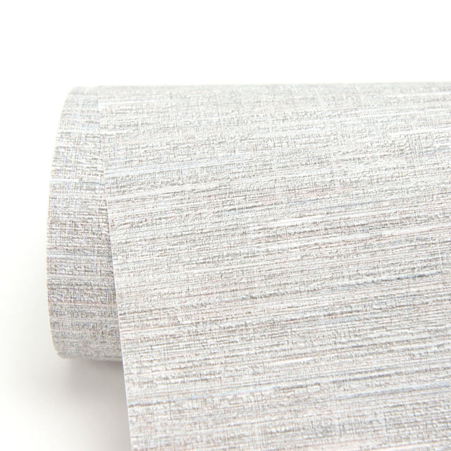 Cogon Grey Distressed Texture Wallpaper with Traditional Abstract Pattern - Warner 2984-2216