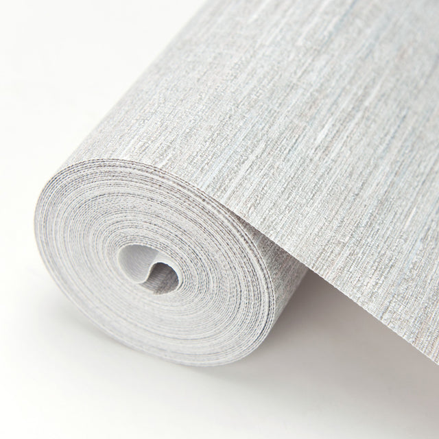 Cogon Grey Distressed Texture Wallpaper with Traditional Abstract Pattern - Warner 2984-2216