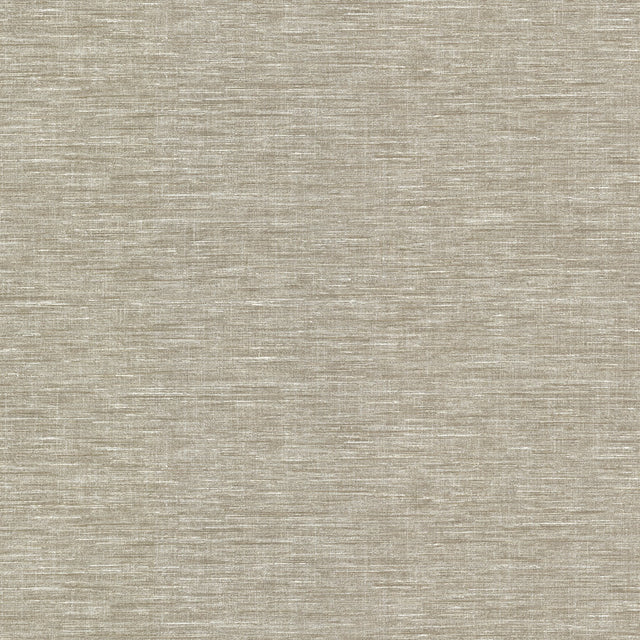 Cogon Light Brown Distressed Texture Wallpaper with Traditional Abstract Pattern - Warner 2984-2218