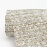 Cogon Light Brown Distressed Texture Wallpaper with Traditional Abstract Pattern - Warner 2984-2218