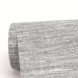 Cogon Blue Distressed Texture Wallpaper with Traditional Abstract Pattern - Brewster 2984-2220