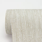 Grand Canal Cream Distressed Texture Wallpaper with Metallic Textured Finish - Warner 2984-2222