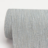 Grand Canal Light Blue Distressed Texture Wallpaper with Textured Abstract Pattern - Warner 2984-2223