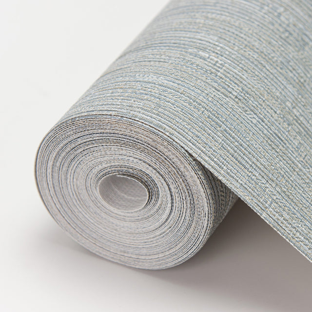 Grand Canal Light Blue Distressed Texture Wallpaper with Textured Abstract Pattern - Warner 2984-2223
