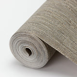 Grand Canal Brown Distressed Texture Wallpaper with Metallic Textured Finish - Brewster 2984-2224