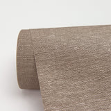 Aspero Copper Faux Grasscloth Wallpaper with Textured Abstract Pattern - Warner 2984-2781