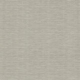 Bay Ridge Light Grey Faux Grasscloth Wallpaper with Raised Ink Texture - Brewster 2984-2782
