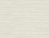 Bondi Light Grey Faux Grasscloth Texture Wallpaper, Raised Ink - Warner 2984-40908