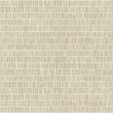 Luz Taupe Faux Grasscloth Wallpaper with Textured Faux Grasscloth Pattern - Warner 2984-70007