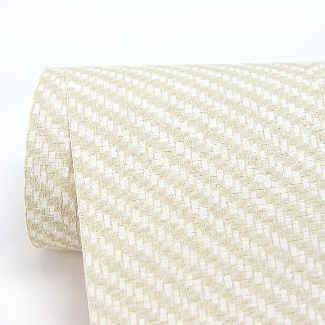 Graham Taupe Chevron Wallpaper with Modern Abstract Chevron & Houndstooth Pattern - Warner 2984-70415