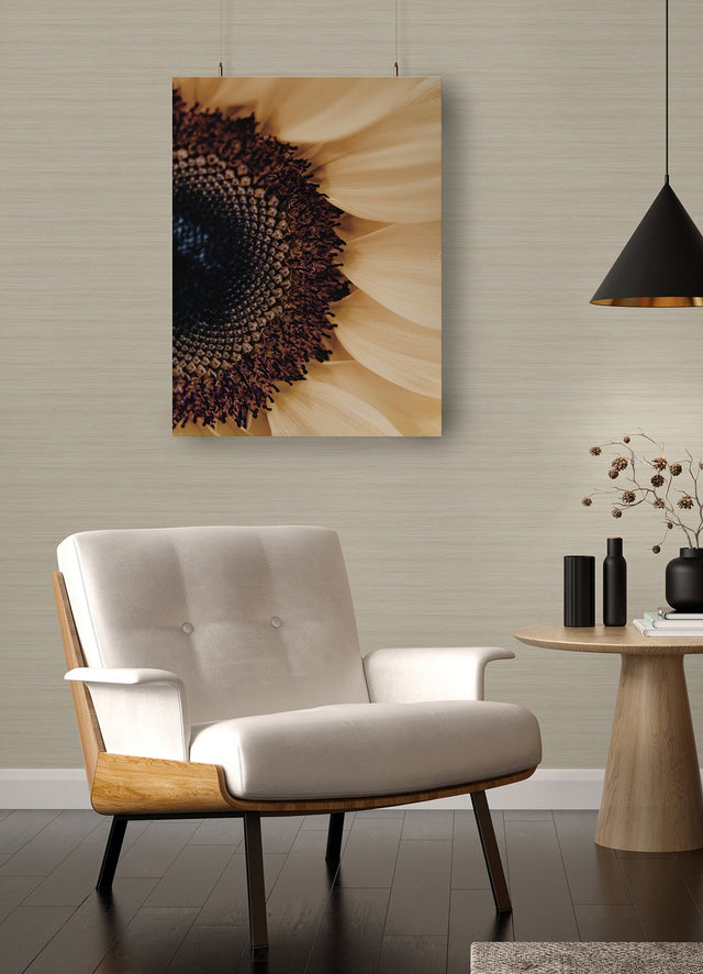 Shantung Cream Silk Wallpaper with Fabric & Woven Texture, Transitional Style - A-Street Prints 2988-70103