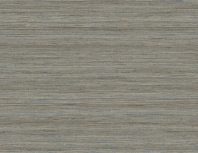 Shantung Brown Silk Wallpaper with Fabric & Woven Texture  Transitional Vinyl, Half Drop Match - A-Street Prints 2988-70106