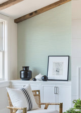 Rushmore Aqua Faux Grasscloth Textured Wallpaper with Graphics Pattern - A-Street Prints 2988-70302
