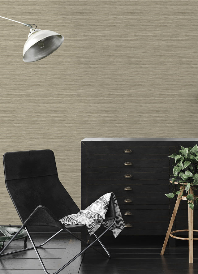 Rushmore Light Brown Faux Grasscloth Textured Wallpaper - A-Street Prints 2988-70306