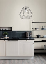 Apex White Weave Wallpaper with Textured Chevron Grasscloth Look - A?Street Prints 2988-70400