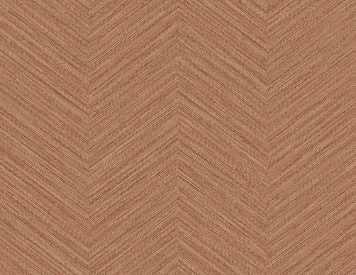 Apex Red Weave Wallpaper with Textured Chevron Graphics - A-Street Prints 2988-70401