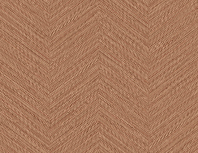 Apex Red Weave Wallpaper with Textured Chevron Graphics - A-Street Prints 2988-70401