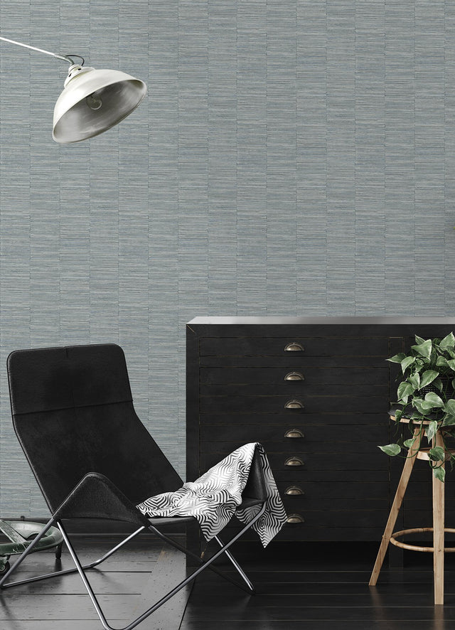 Jenga Stone Striped Column Wallpaper - 2988-70607