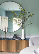 Moroccan Green Sisal Texture Wallpaper with Faux Grasscloth Textured Vinyl - A-Street Prints 2988-70704