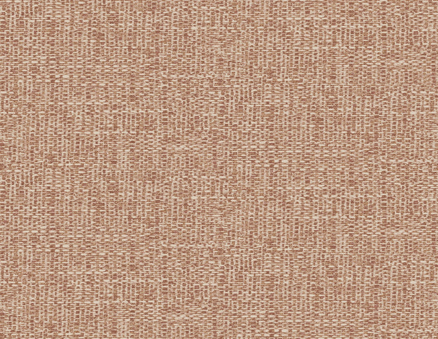 Snuggle Coral Woven Texture Wallpaper with Modern Abstract Pattern - A-Street Prints 2988-70901