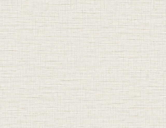 Salamander Eggshell Woven Textured Vinyl Wallpaper with Fabric & Woven Texture Motif - A?Street Prints 2988-71003