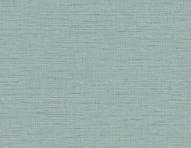 Salamander Light Blue Woven Textured Wallpaper with Fabric & Woven Textures Motif - A-Street Prints 2988-71024