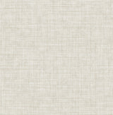 Tuckernuck Taupe Linen Wallpaper with Fabric & Woven Textures Motif - A-Street Prints 2999-24273