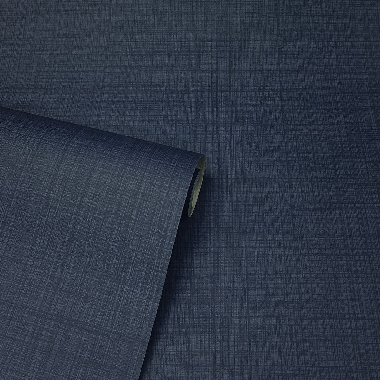 Rafe Navy by Arthouse Woven Texture Wallpaper – Brewster Home Fashions AH946002