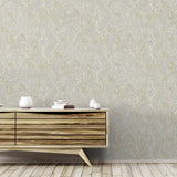 Evonne Neutral by Arthouse Marble Patina Wallpaper – Brewster Home Fashions AH296804