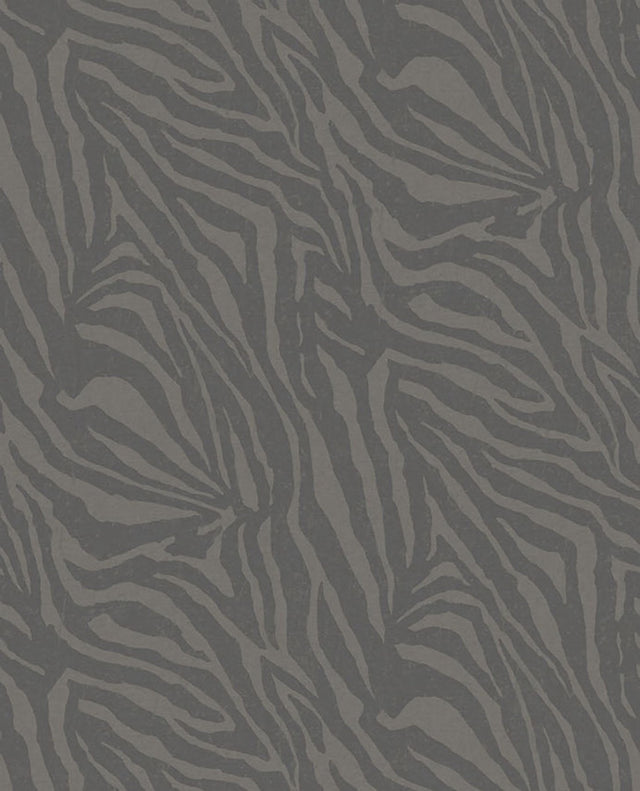 Zebra Black Wall Mural