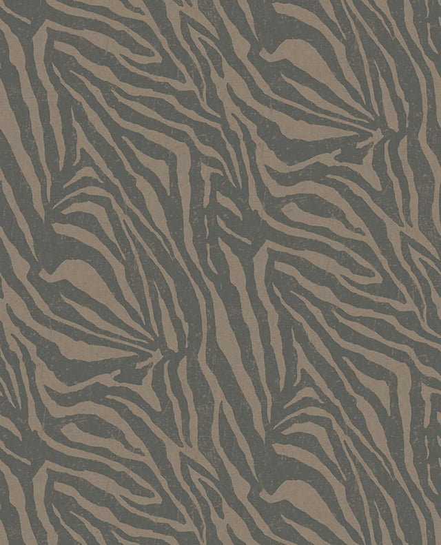 Zebra Mocha Wall Mural