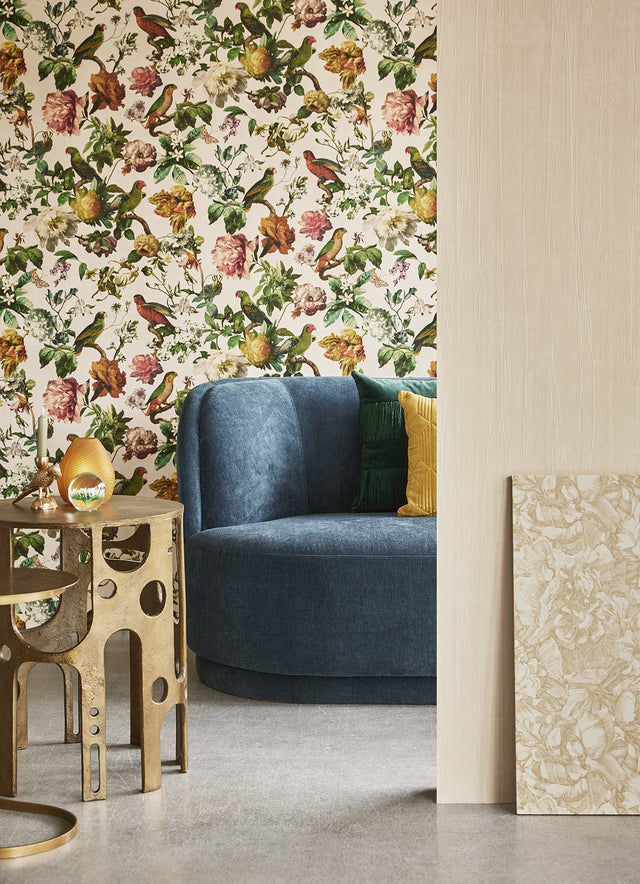 Claude Cream Floral Wallpaper