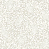 Parliament Cream Owl Wallpaper with Farmhouse Owl and Vine Motif - Chesapeake 3115-12413