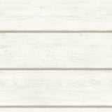 Cassidy Off White Wood Planks Wallpaper