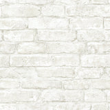Arlington Off White Brick Wallpaper
