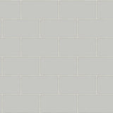 Freedom Grey Subway Tile Wallpaper with Raised Inks Farmhouse Tiles Pattern - Chesapeake 3115-12493