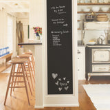 Elias Black Vintage Chalkboard Peel & Stick Wallpaper - Chesapeake 3115-NU2220