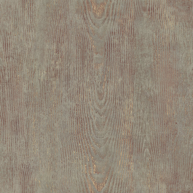 Drifter Brown Wood Wallpaper with Faux Wood Grain Country Style - Chesapeake 3118-12684