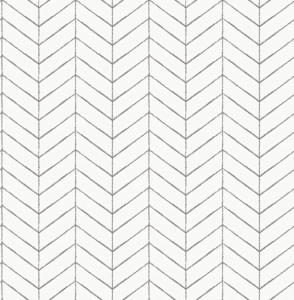 Bison Taupe Herringbone Wallpaper with Geometric Chevron Pattern - Chesapeake 3118-25097