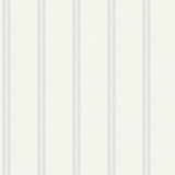 Johnny Teal Stripes Wallpaper with Country Graphics Stripe Pattern - Chesapeake 3119-13071