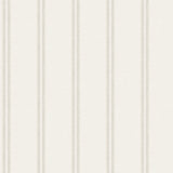 Johnny Grey Stripes Wallpaper with Linen-Inspired Stripe Pattern - Chesapeake 3119-13074
