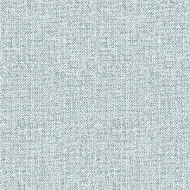 Waylon Blue Faux Fabric Wallpaper with Woven Texture - Chesapeake 3119-13525