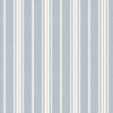 Cooper Denim Stripe Wallpaper with Country Stripes Pattern - Chesapeake 3119-491016