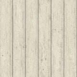 Jack Beige Weathered Clapboards Wallpaper with Farmhouse Wood Plank Motif - Chesapeake 3119-66107