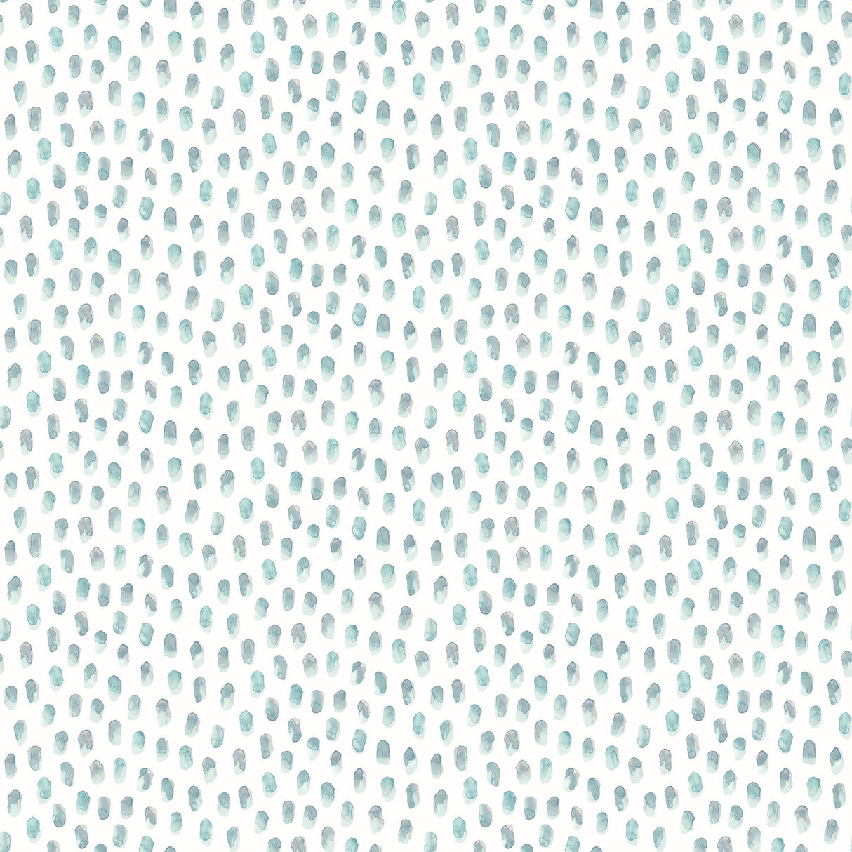 Sand Aqua Painted Dots Wallpaper with Modern Abstract Dot Motif - Chesapeake 3120-13611
