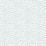 Sand Aqua Painted Dots Wallpaper with Modern Abstract Dot Motif - Chesapeake 3120-13611