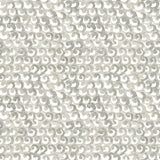 Saltwater Grey Wave Wallpaper with Abstract Curly Wave Motif - Chesapeake 3120-13632