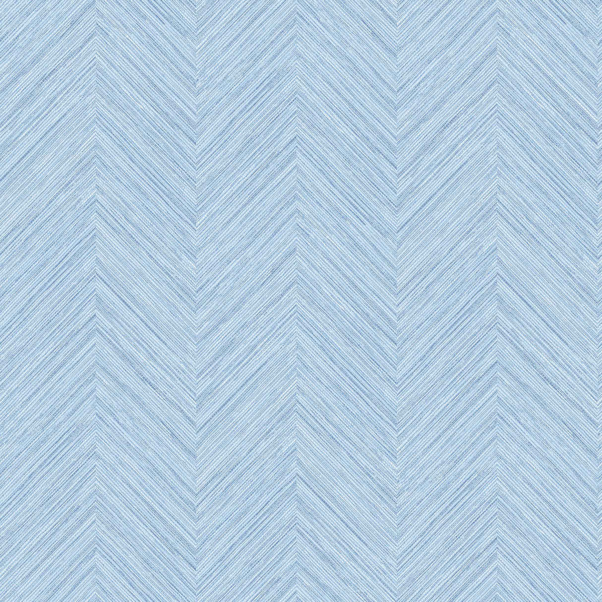 Caladesi Light Blue Faux Linen Wallpaper with Textured Diagonal Stitch Pattern - Chesapeake 3120-13677