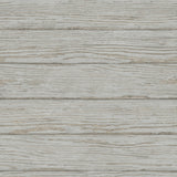Rehoboth Grey Distressed Wood Wallpaper with Textured Coastal Plank Motif - Chesapeake 3120-13693